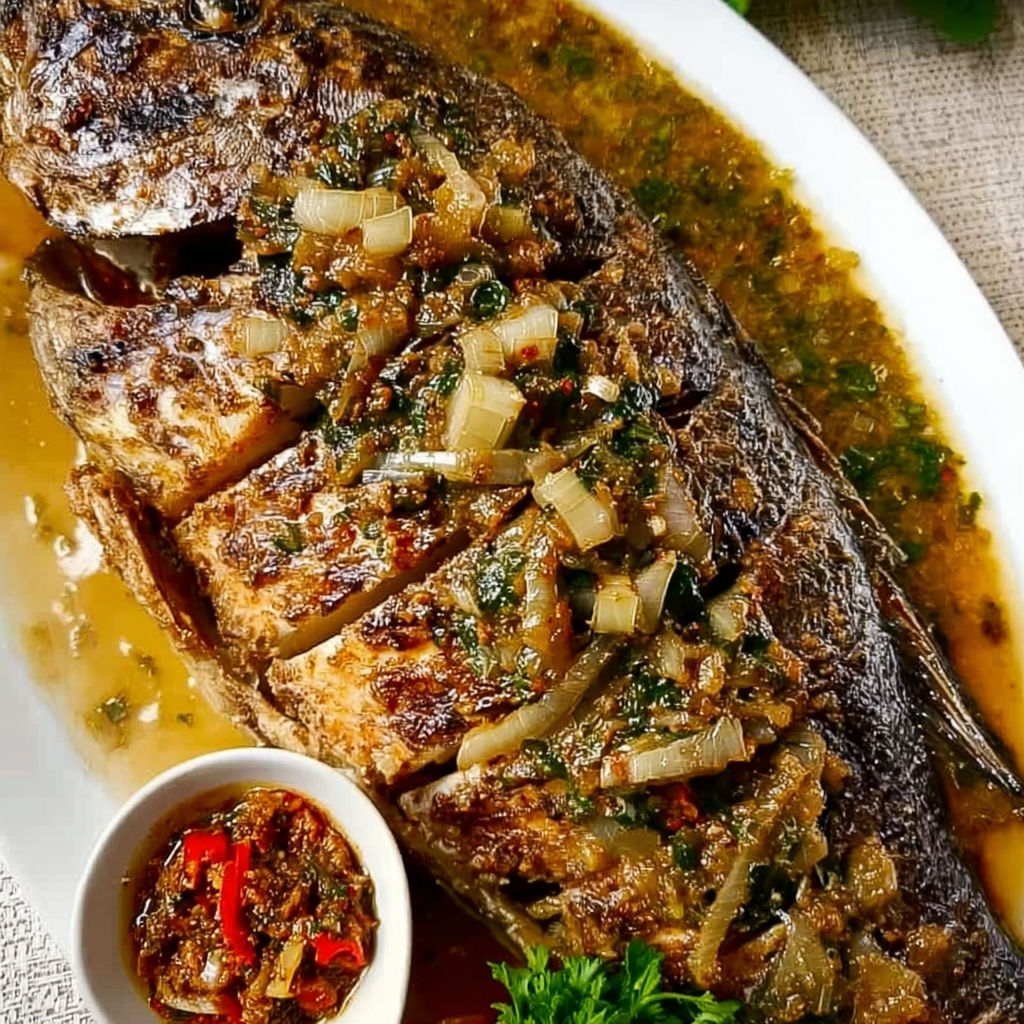 Poisson braise